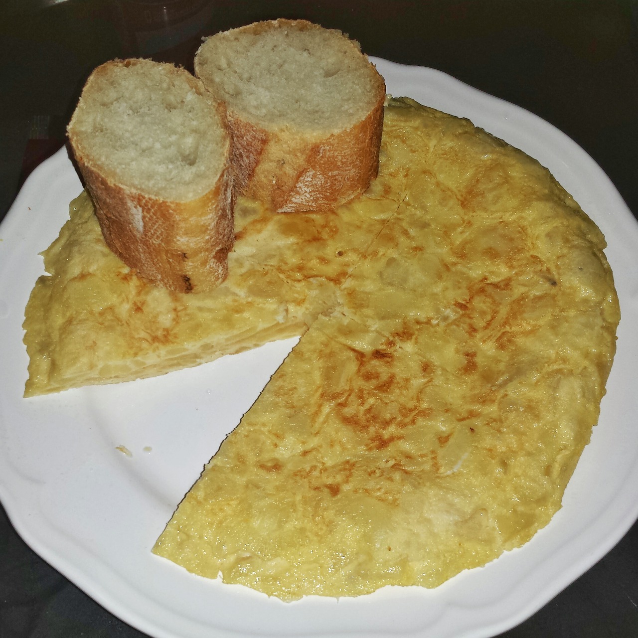Spanish Potato Omelet (Tortilla a la Espanola)