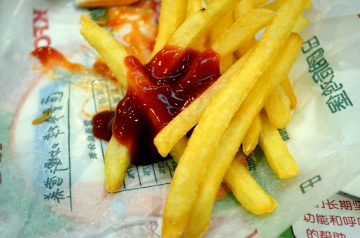 Spicy Stir Fry French Fries