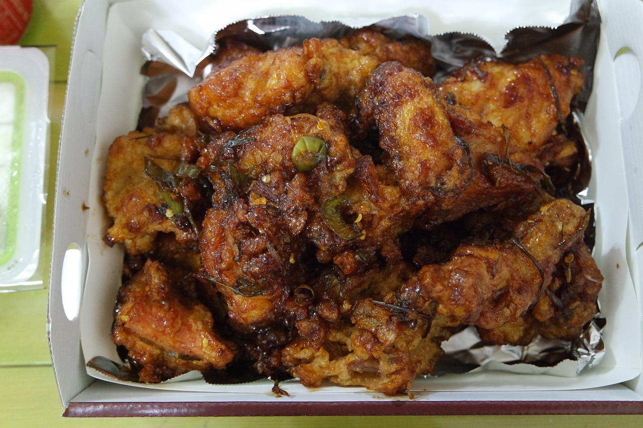 Spicy-sweet chicken thighs