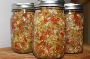 Spicy Tomato Relish (Canning Recipe)
