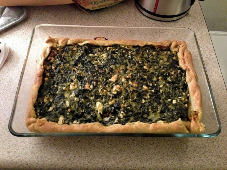 Spinach Pie Lasagna