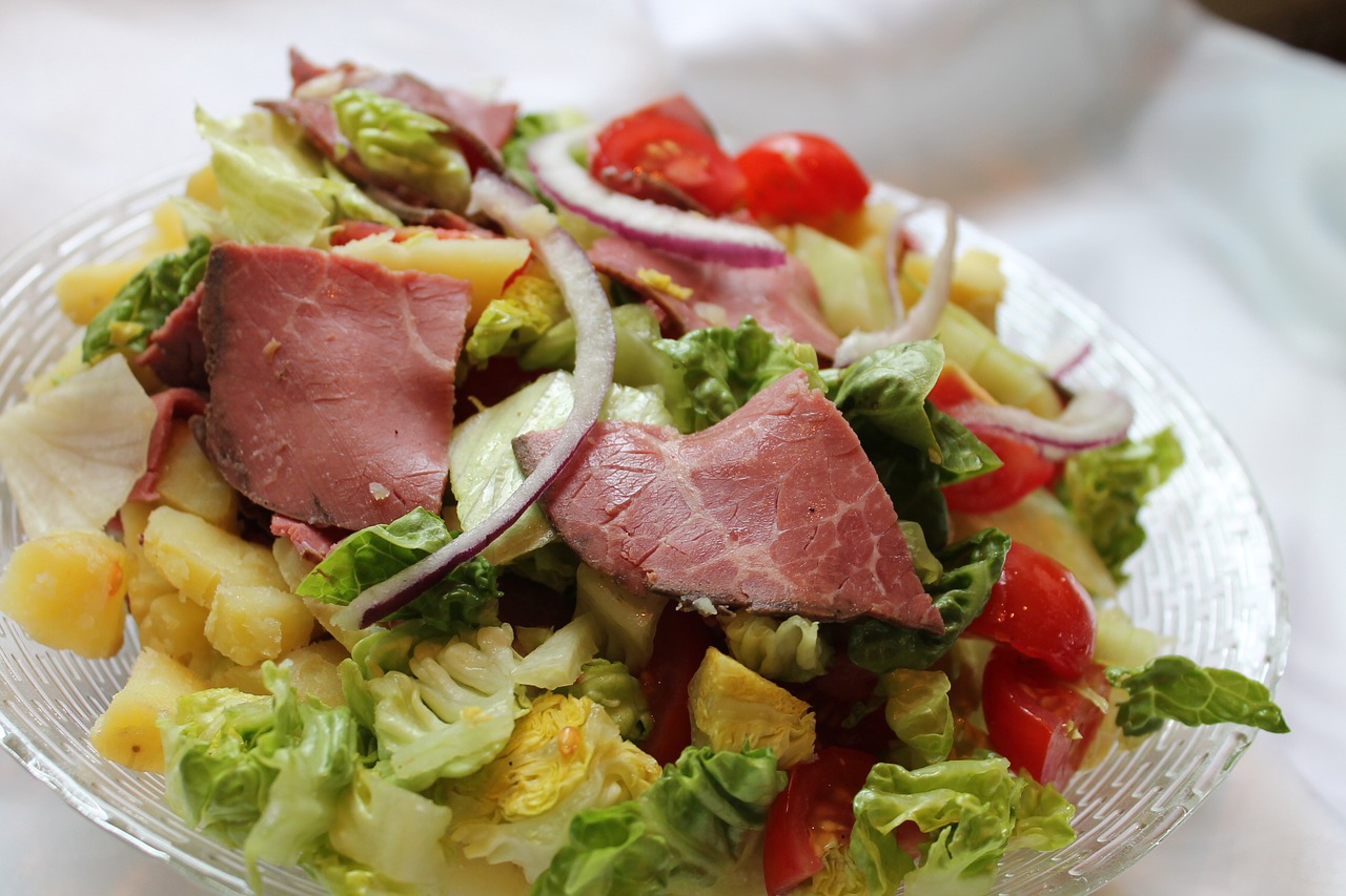 Healthy Lite Steak Salad
