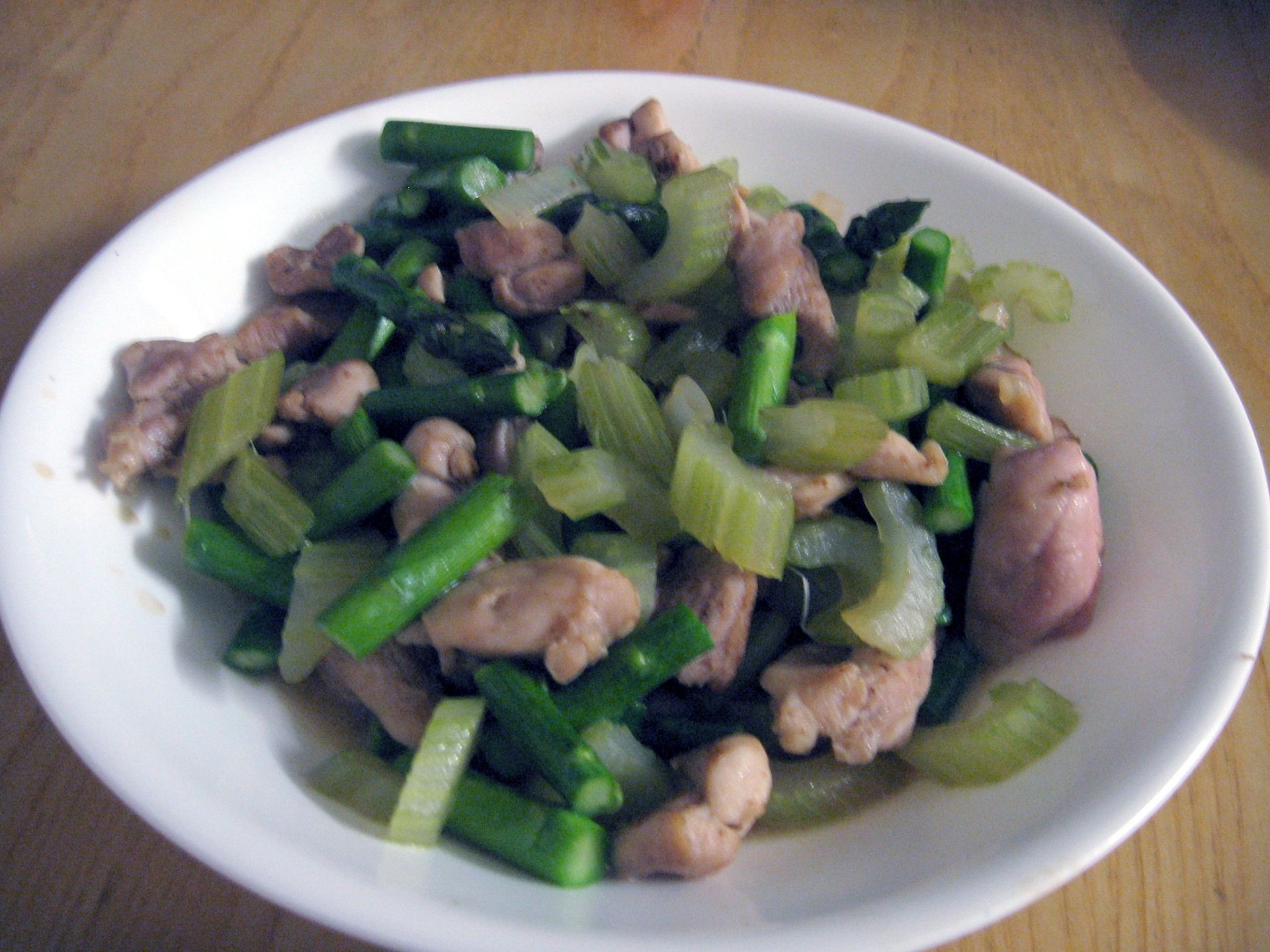 Stir-fried Chicken with Lemon