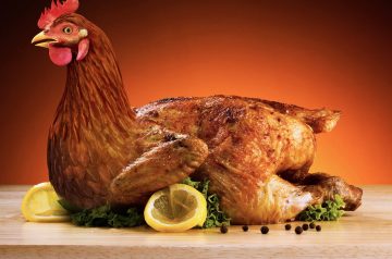 Stuffed "Chicken Birds"