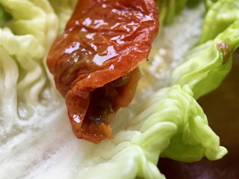 Escarole Salad With Melons and Crispy Prosciutto
