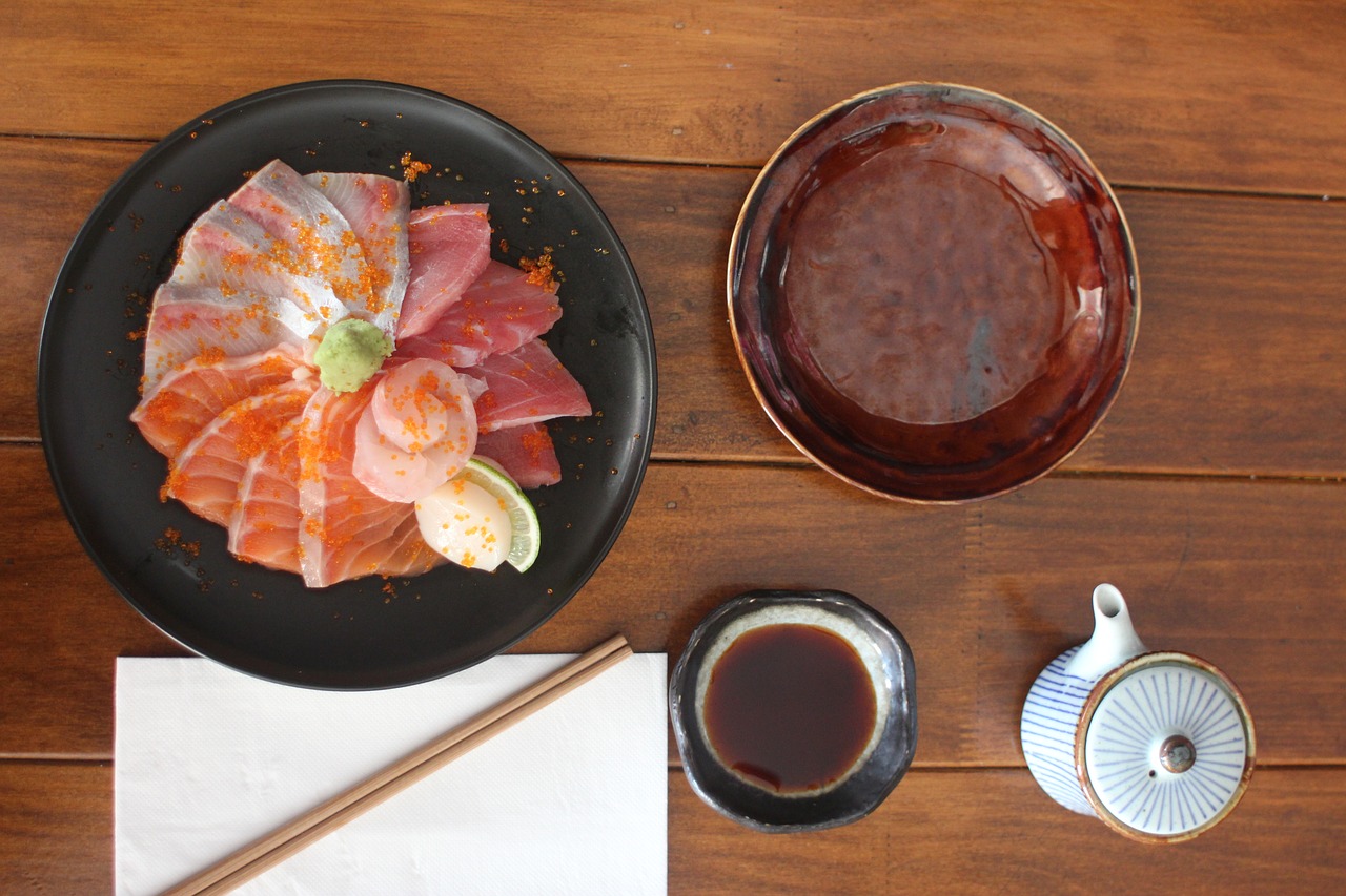 Salmon With Honey-Soy Glaze and Ginger-Butter Sauce