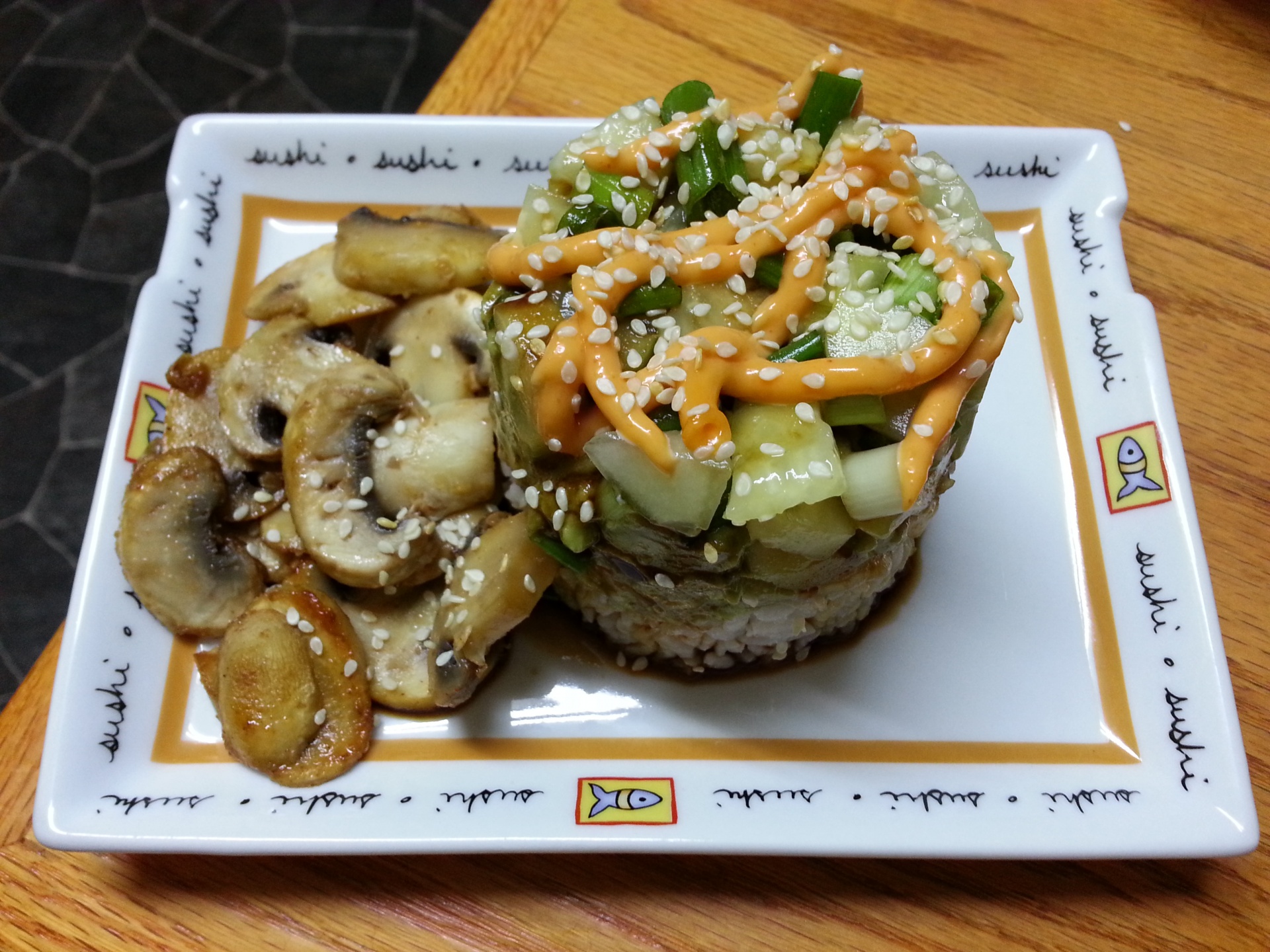 Sushi-rice Salad