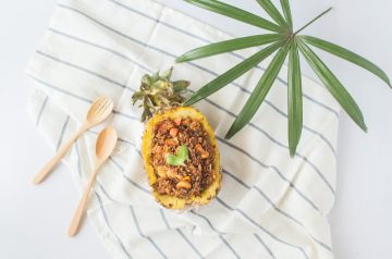Sweet and Spicy Pineapple Fried Rice