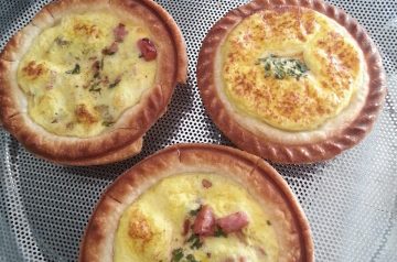 Swiss and Vegetable Quiche