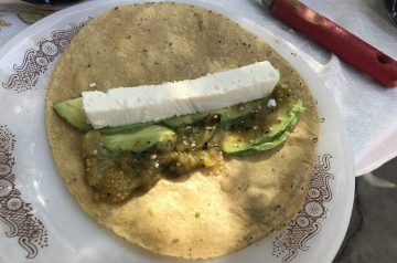 Mexican Potatoes With Cheese Sauce