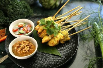 Thai Chicken With Spicy Peanut Sauce