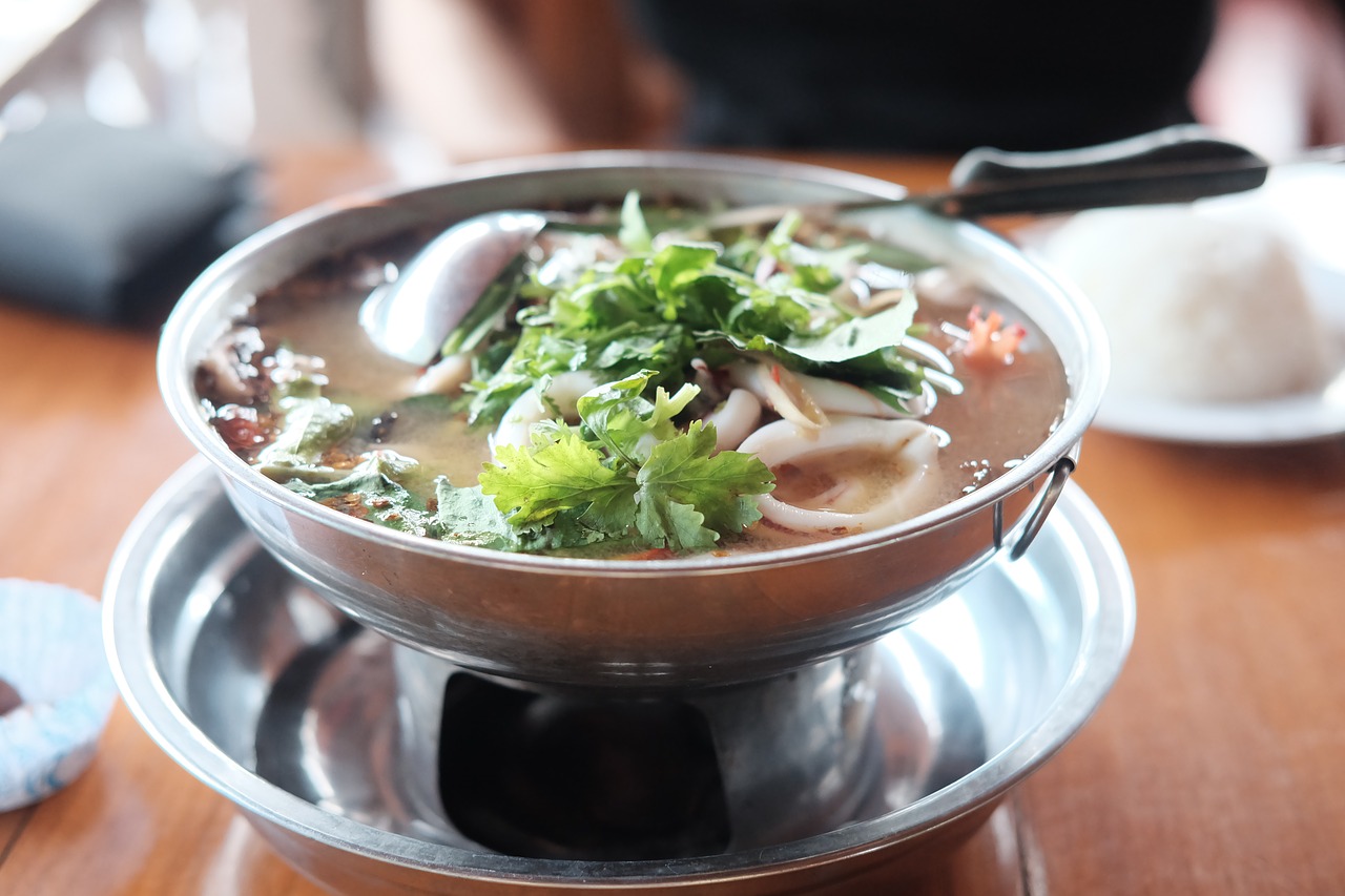 Thai Hot and Sour Shrimp Soup - Tom Yum Goong