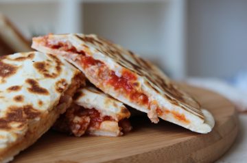 Three Meat Calzone