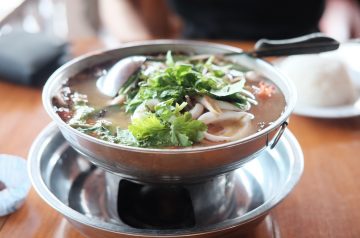 Thai Spicy Shrimp Soup (Tom Yum Koong)