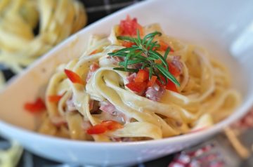 Two-cheese Linguine