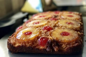 Upside-Down Vegetable Beef Cake