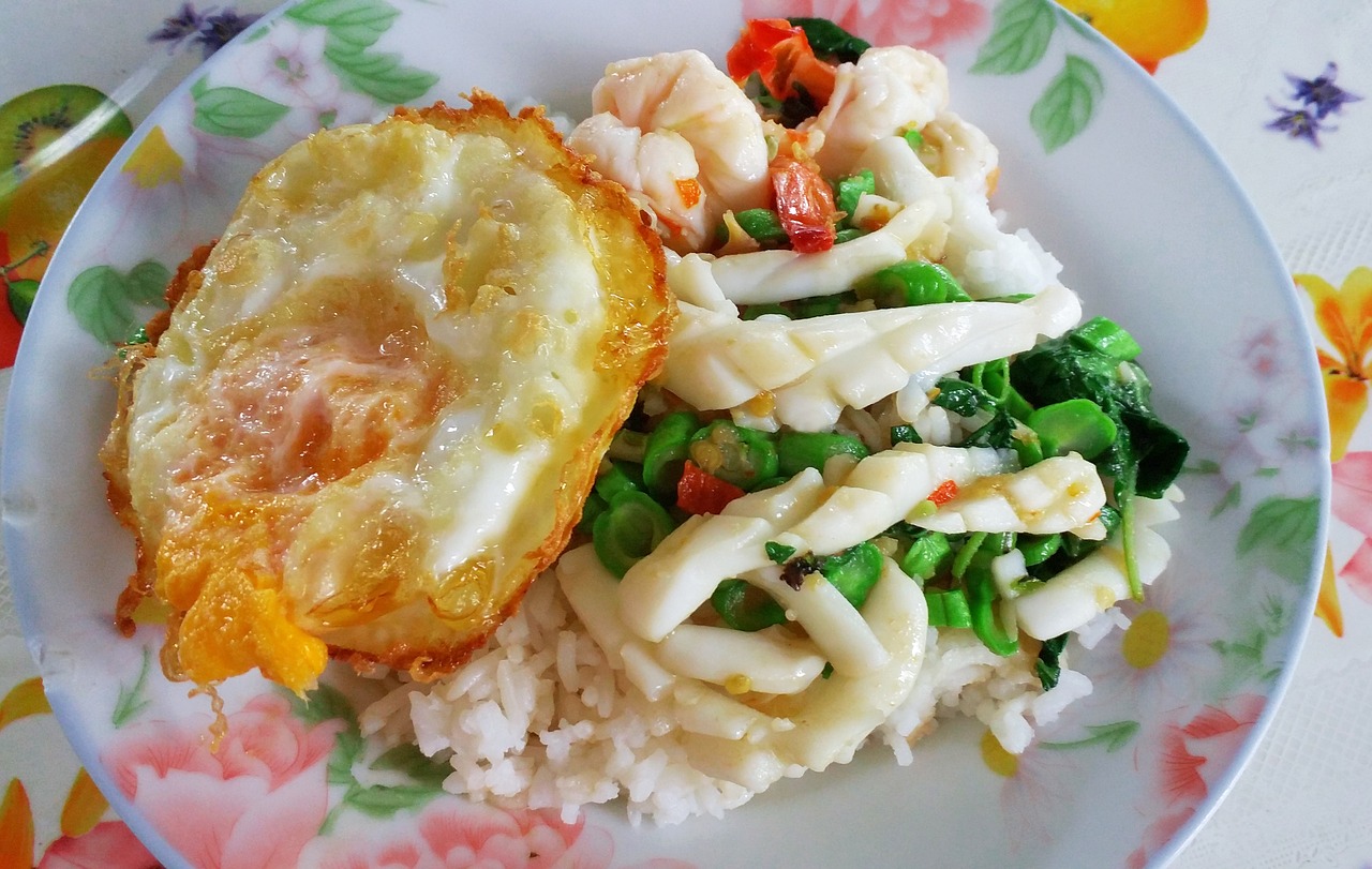 Vegetable Shrimp Fried Rice