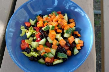 Very Low-Fat Black Bean And Corn Salad