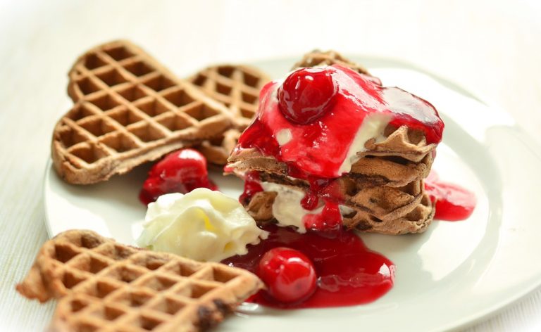 Chocolate Brownie Waffles