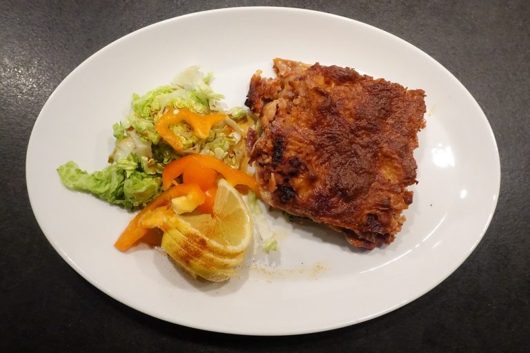 White Cheese Chicken Lasagna