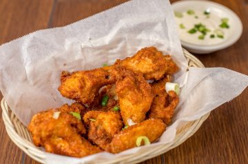 Chinese Five-Spice Chicken Wings With Cilantro Sauce