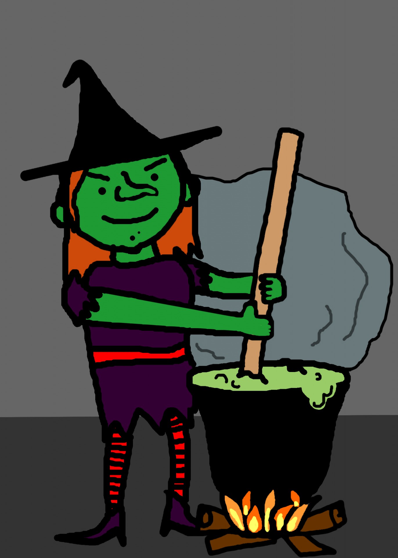 Witch's Cauldron Corn