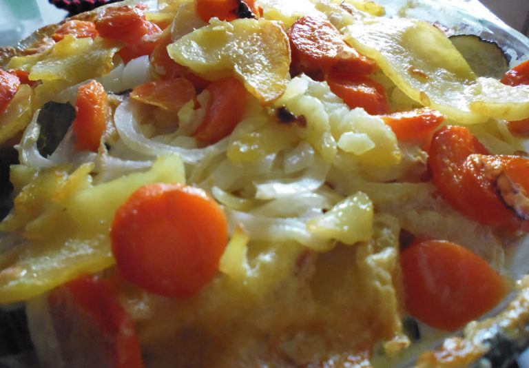 Zesty Carrot Gratin