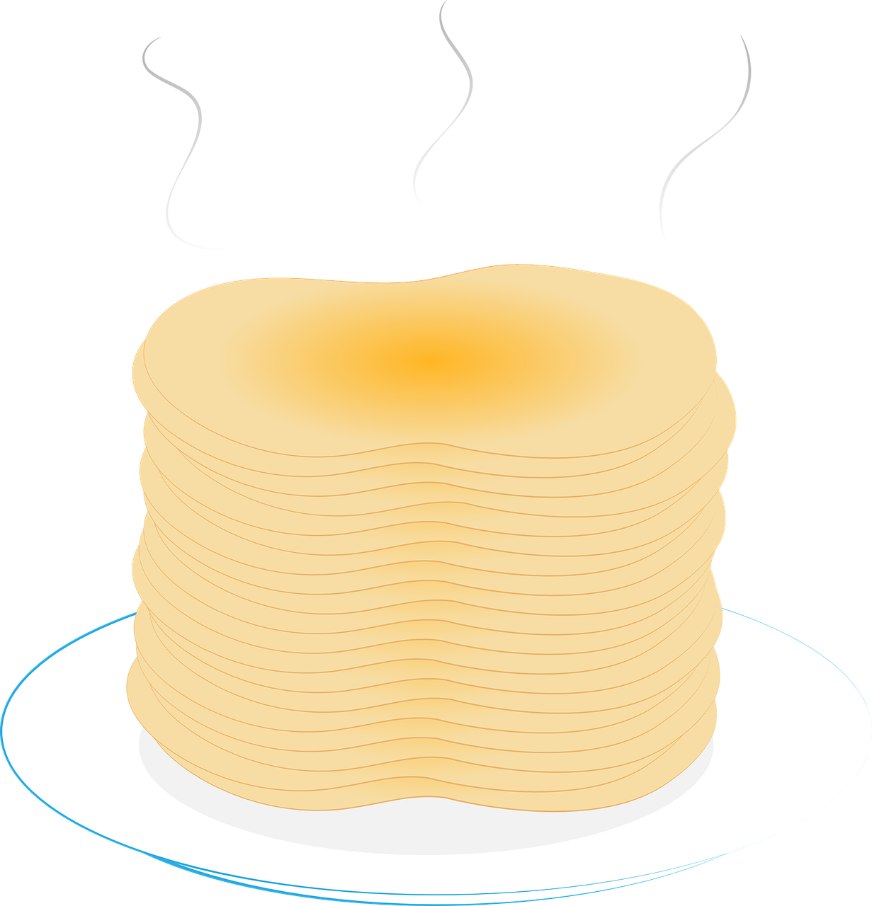 Zone-style flourless pancakes