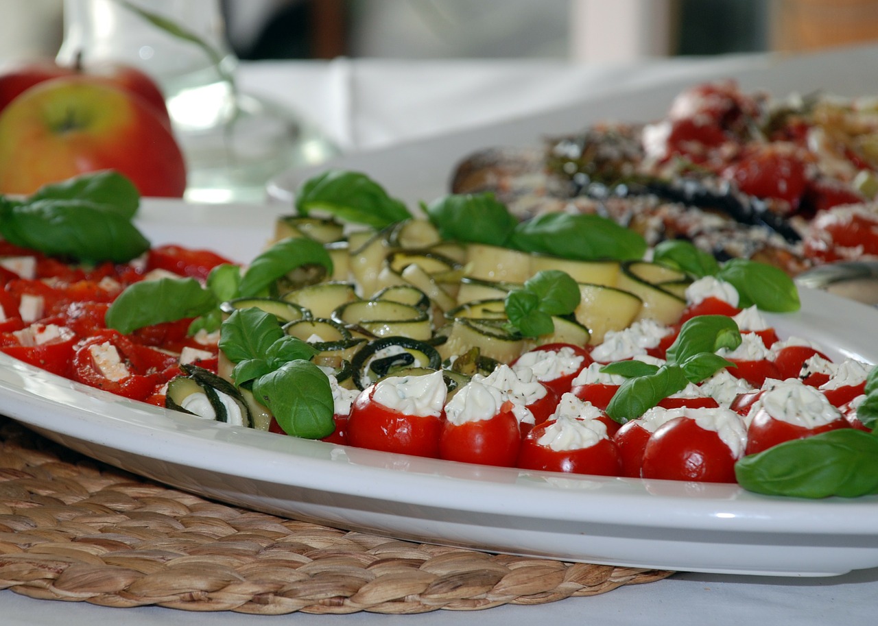 Zucchini Basil Tart