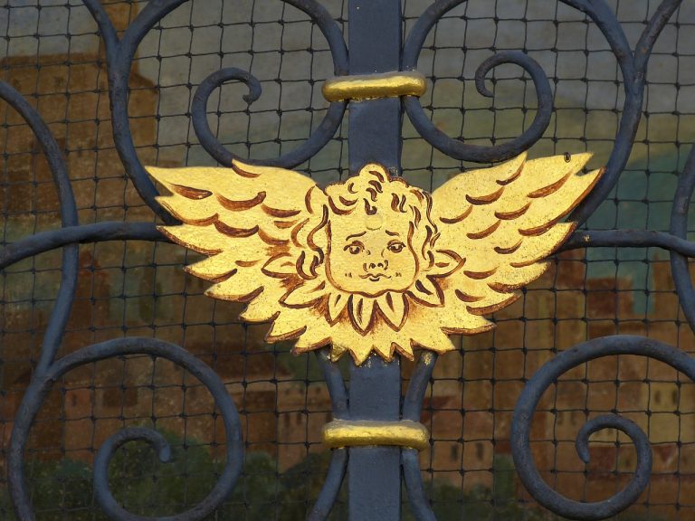 Golden Angel Cake
