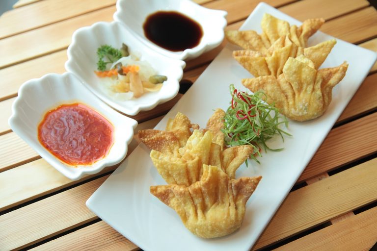 Asian Pork and  Shrimp Spring Rolls