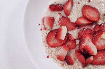 Strawberry Ricotta Porridge