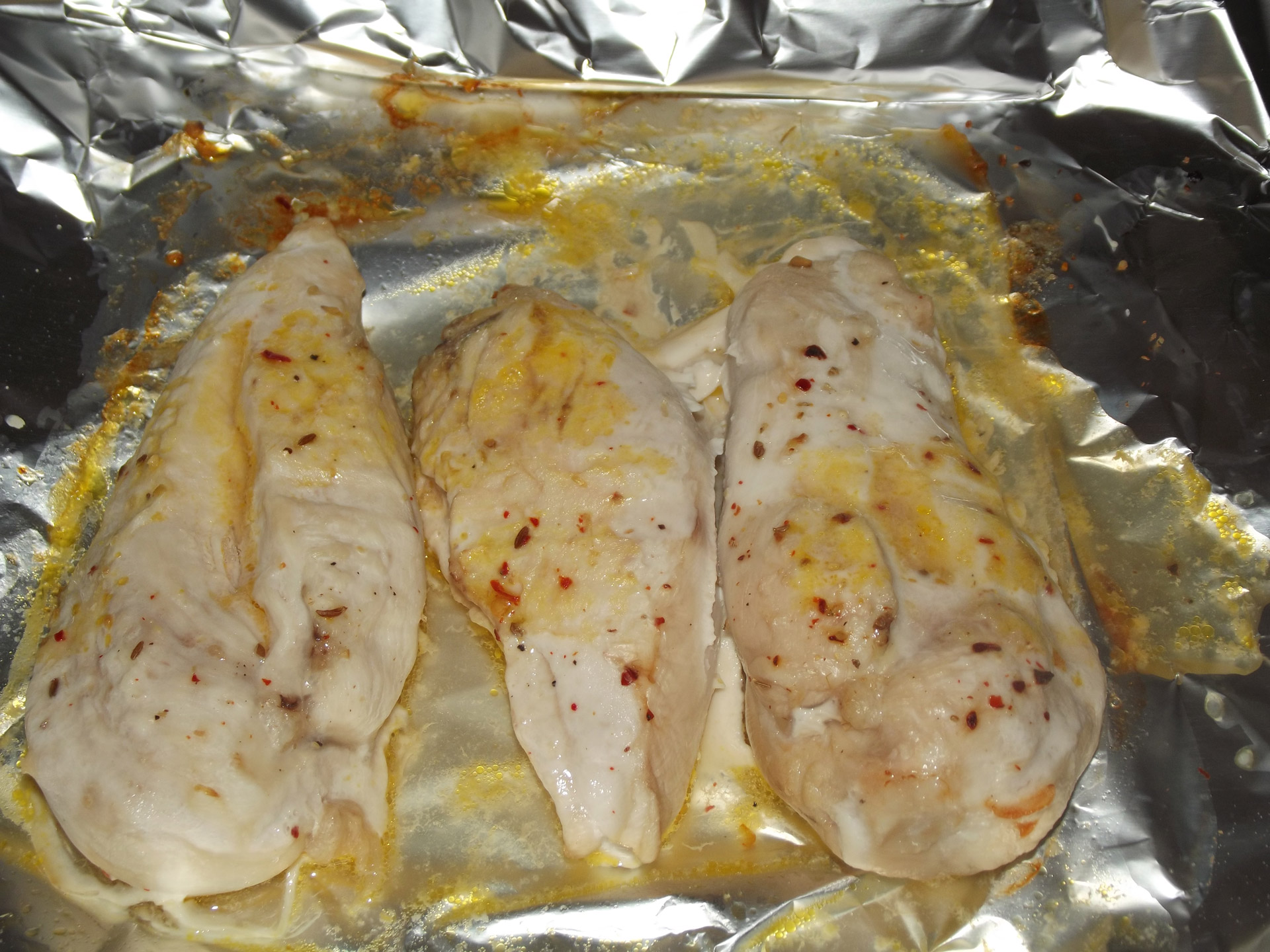 Elswet's Smothered Piggy Baked Chicken Breast