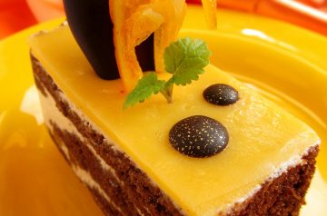 Fresh Fruit With Creamy Grand Marnier Sauce