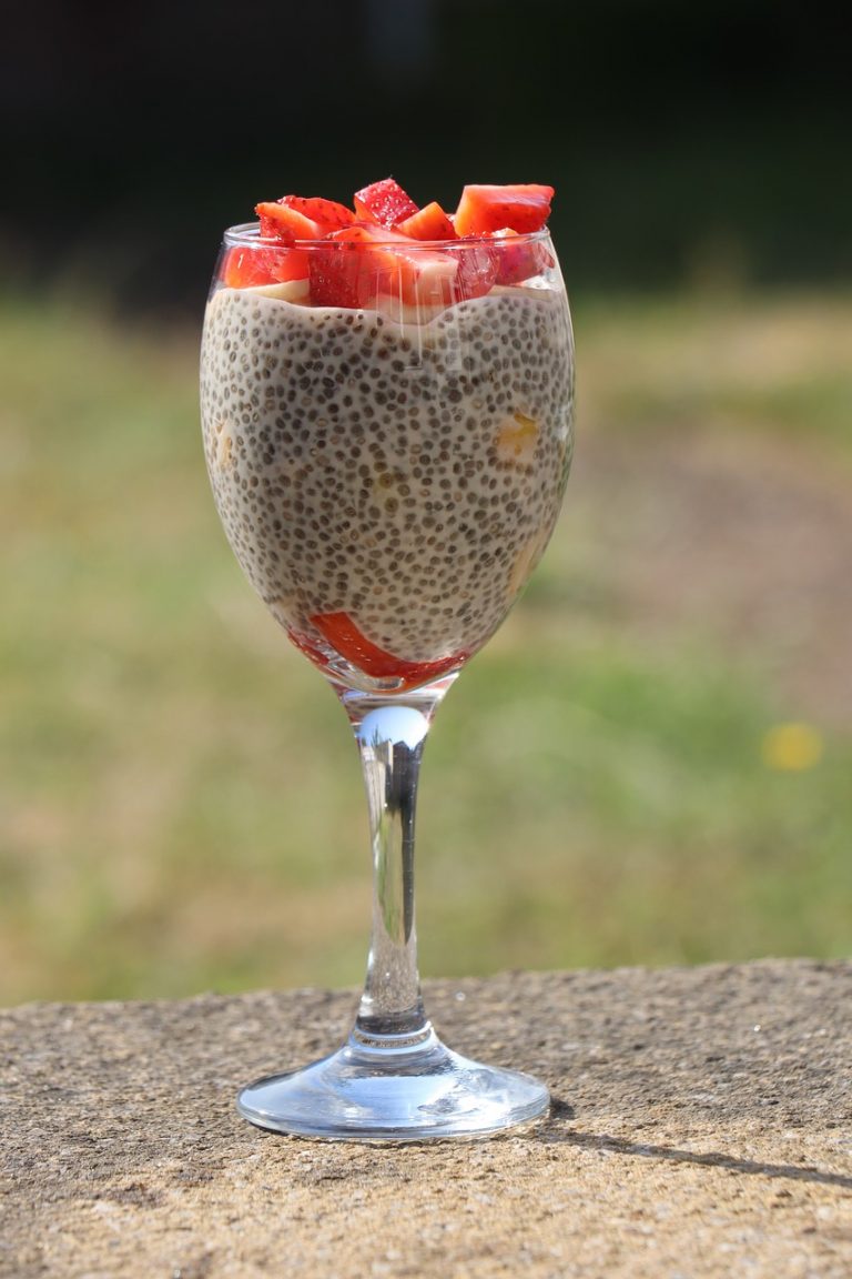 Flax and Ricotta Breakfast Pudding
