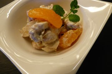 Chicken Salad With Sauteed Mushrooms