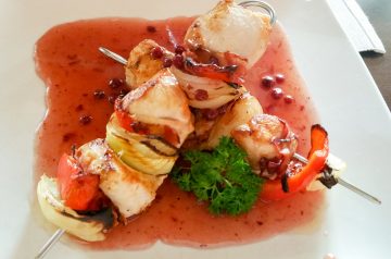 Chicken Skewers With Chirmol Salsa