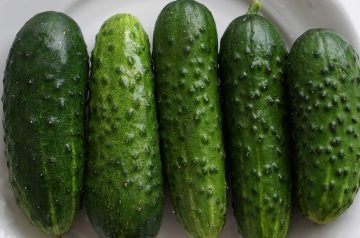 Creamy Minty Cucumbers