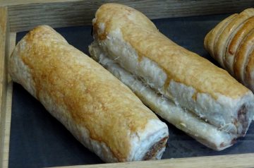 Huey's Lamb Sausage Rolls