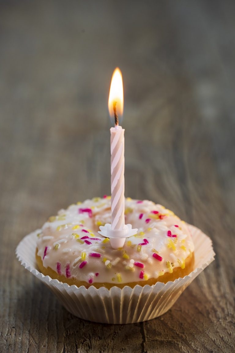 Donut  Birthday Cake