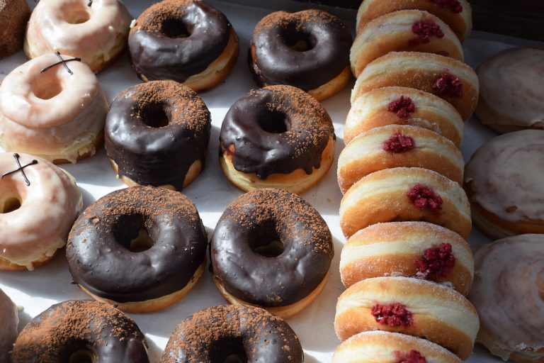 Baked Sugar Doughnuts  -  P