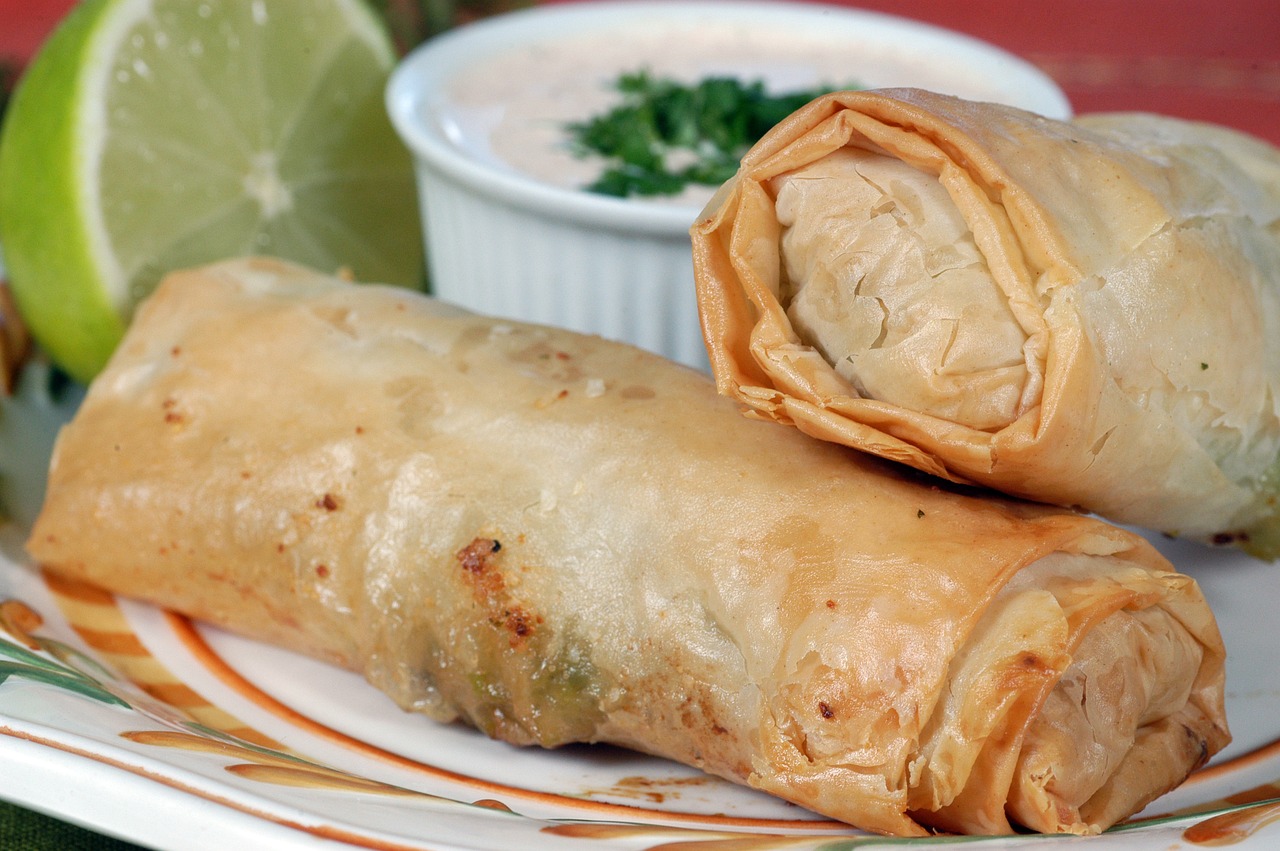 Reuben Egg Roll Wraps With Dipping Sauce