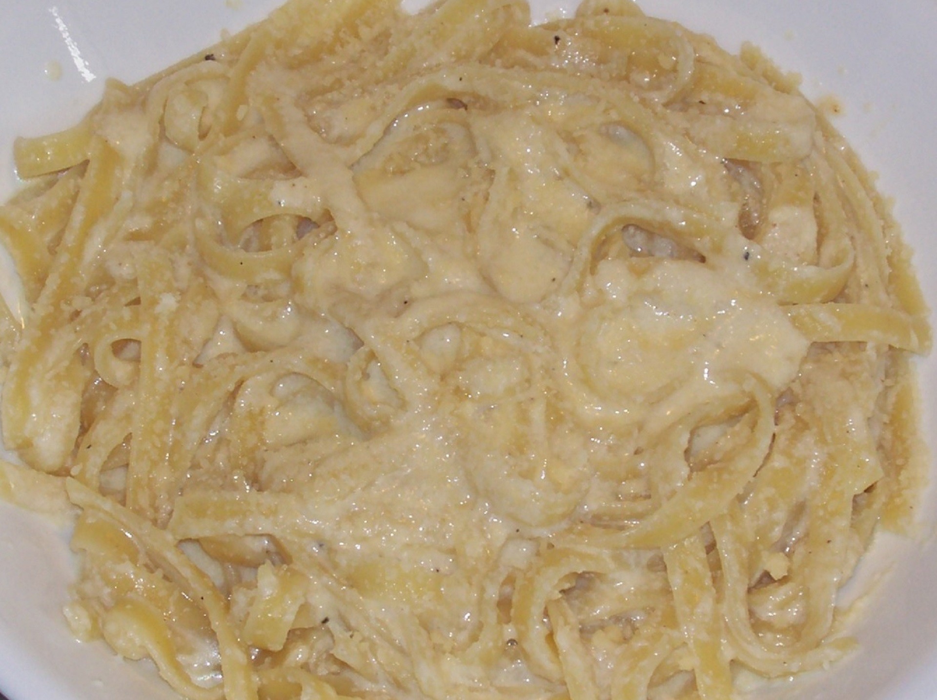 Beef and Bows Alfredo