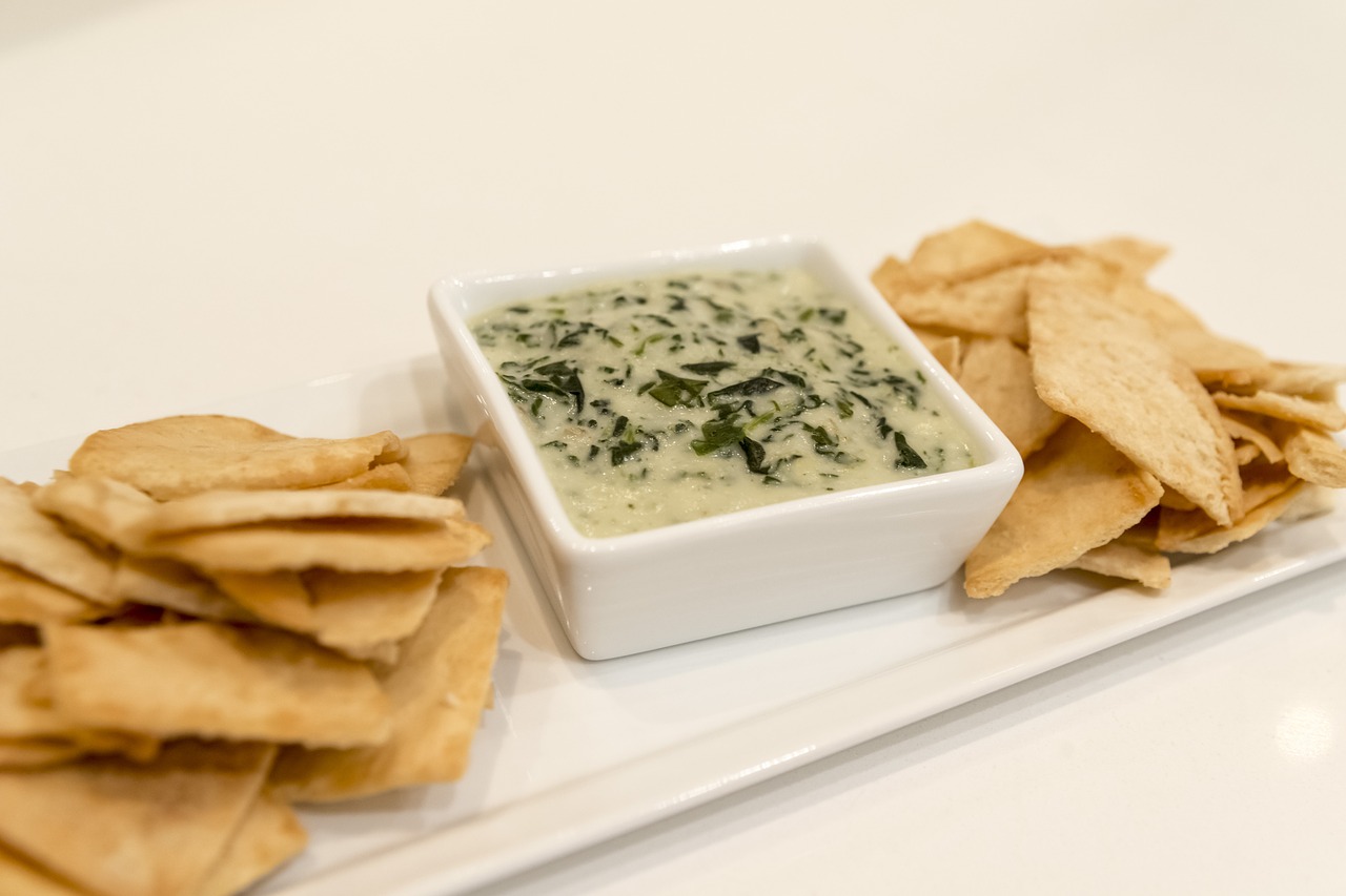 Onion Dip and Chips