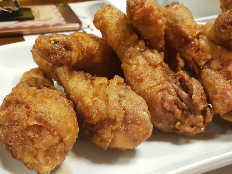 Fried Chicken With Seaweed (Nori)