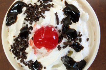 Mexican Hot Fudge Sundae