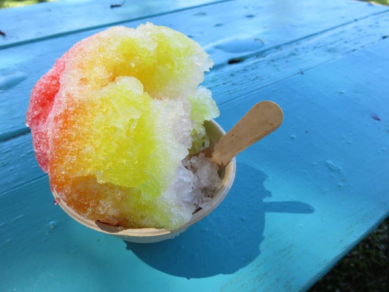 Lemon or Lime Shaved Ice