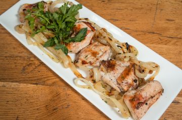 L'kebab (Algerian Fried Potato in Sauce)