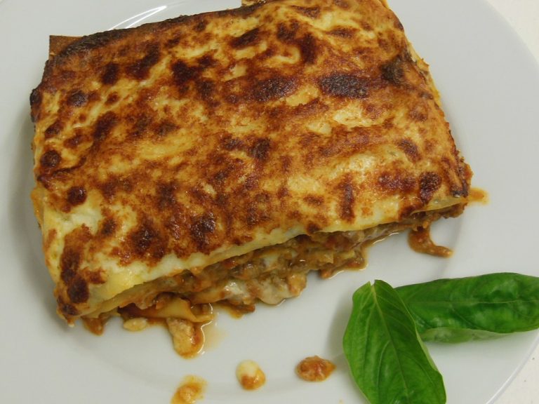 Pumpkin and Basil Lasagna