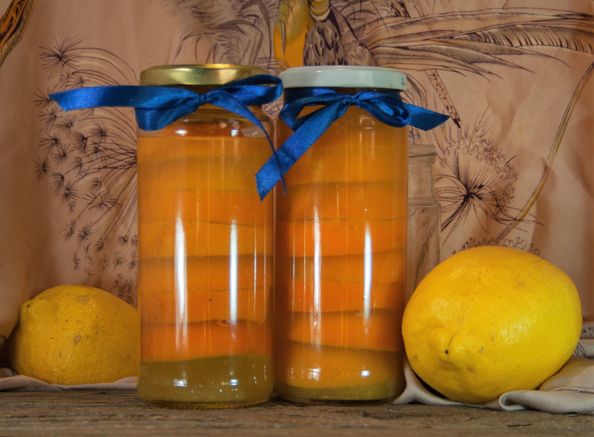 Canned Sugared Lemon Slices in Syrup